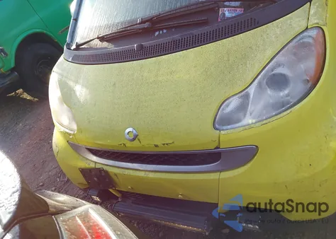 2008 Smart Fortwo Passion/Pure z USA, uszkodzony, nr VIN WMEEJ31X58K182327